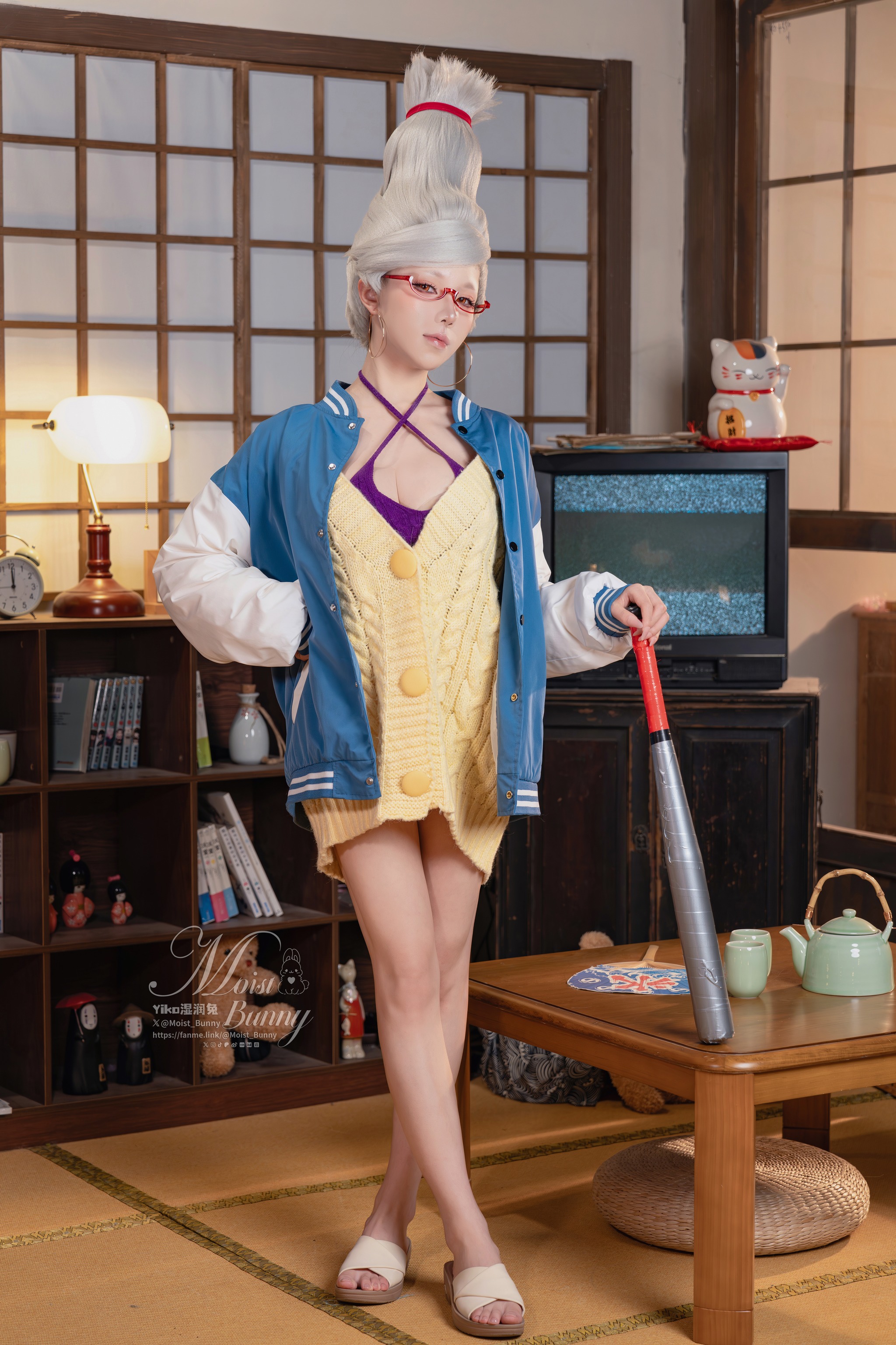 咬一口兔娘 - NO.249 (Yiko湿润兔) 10月作品『胆大党-绫濑星子』 [81P1V]-XikXak
